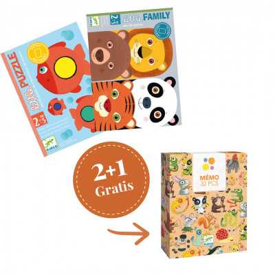Balíček karetních her Djeco - Sada pro nejmenší - hledáme dvojice