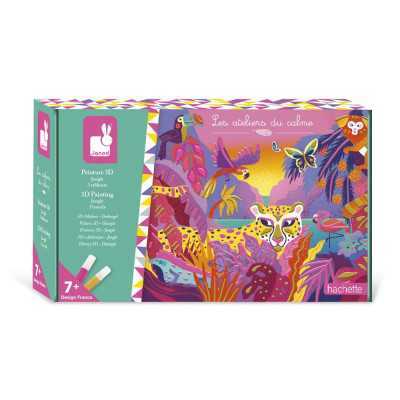 Dětský ateliér midi - 3D malování - Džungle