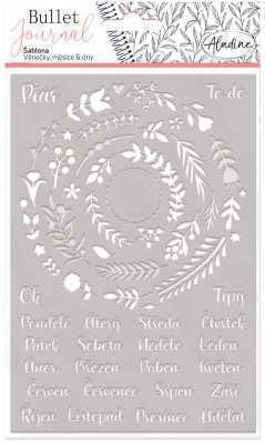 Diářová šablona - Věnečky