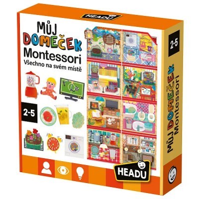 HEADU: Montessori - Můj domeček - Všechno na svém místě