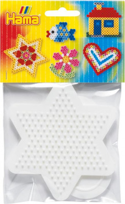 Hama Midi podložky - hvězda a srdce