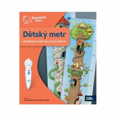 Kouzelné čtení - Dětský metr oboustranný