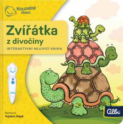 Kouzelné čtení - Minikniha - Zvířátka z divočiny
