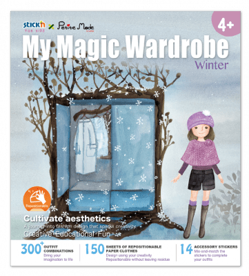Kreativní sada - Moje kouzelná šatna - kolekce zima