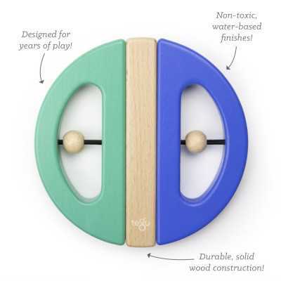 Magnetická hračka TEGU - Swivel Bug - Teal and Blue