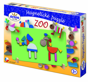 Magnetické puzzle - ZOO