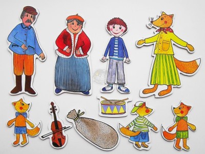 Marionetino - Loutkový balíček bez tyček - Budulínek