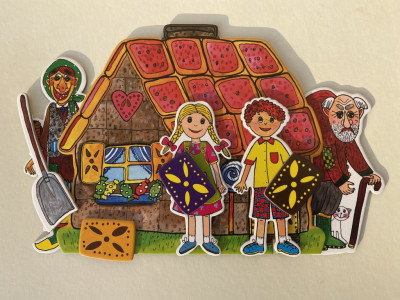 Marionetino - loutky a rekvizity - O Perníkové chaloupce