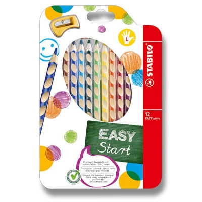 Pastelky Stabilo EASYcolors - 12 barev