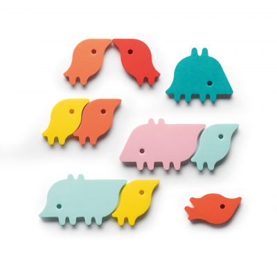 Puzzle do vody 2D - Zvířátka