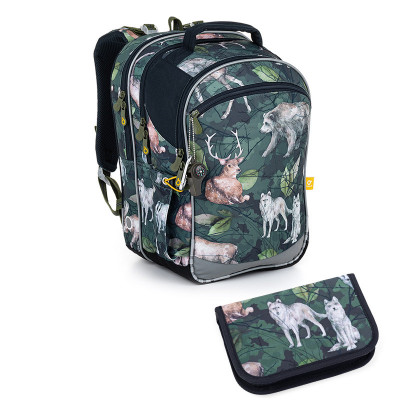 Školní batoh a penál Topgal COCO 22056 B