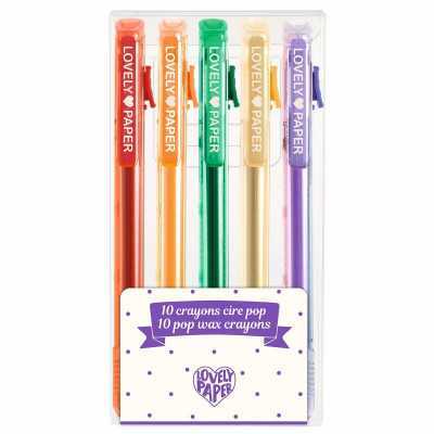 Voskové pastelky - 5 ks