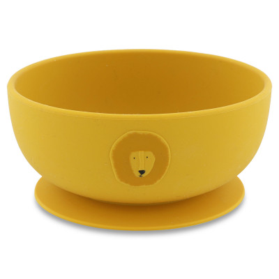 Dětská silikonová miska s přísavkou Mr. Lion