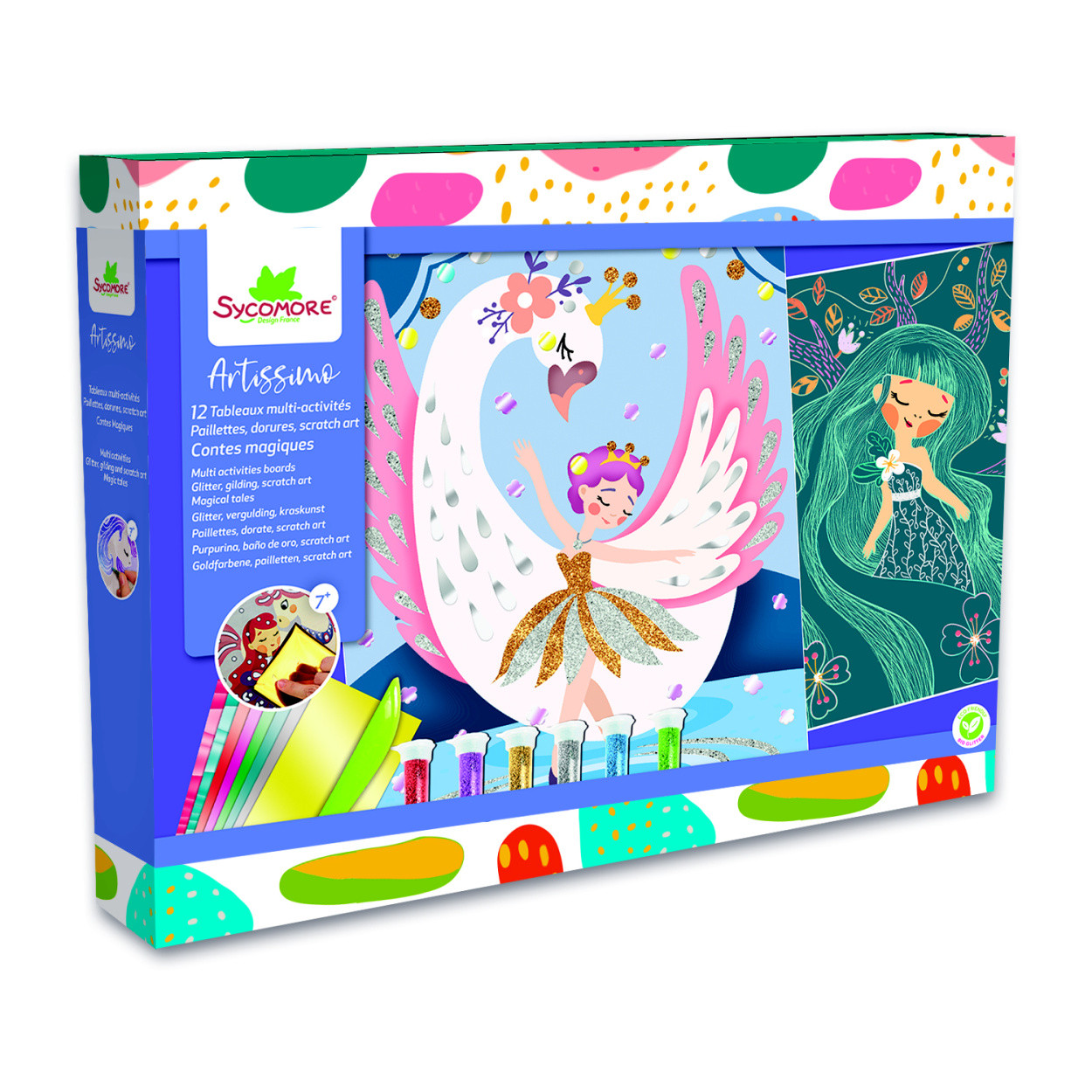 Artissimo - XXL kreativní sada – vyškrabávání