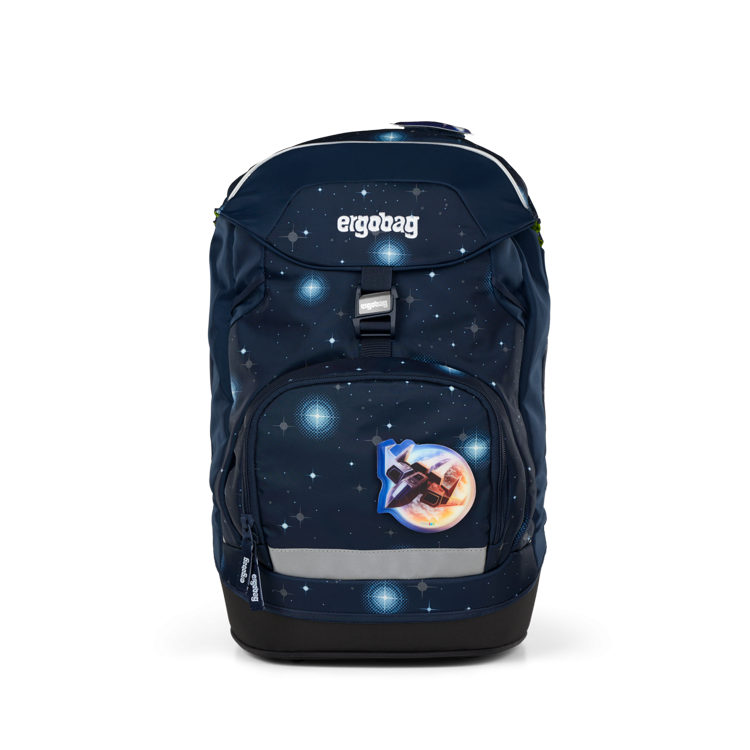 Školní batoh Ergobag prime - Galaxy modrý