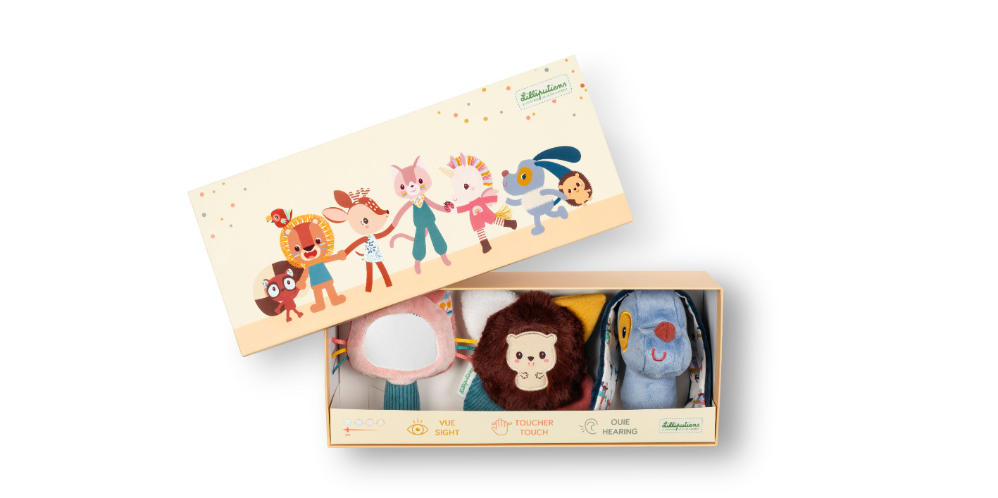 Lilliputiens - senzorická sada - pejsek Jules