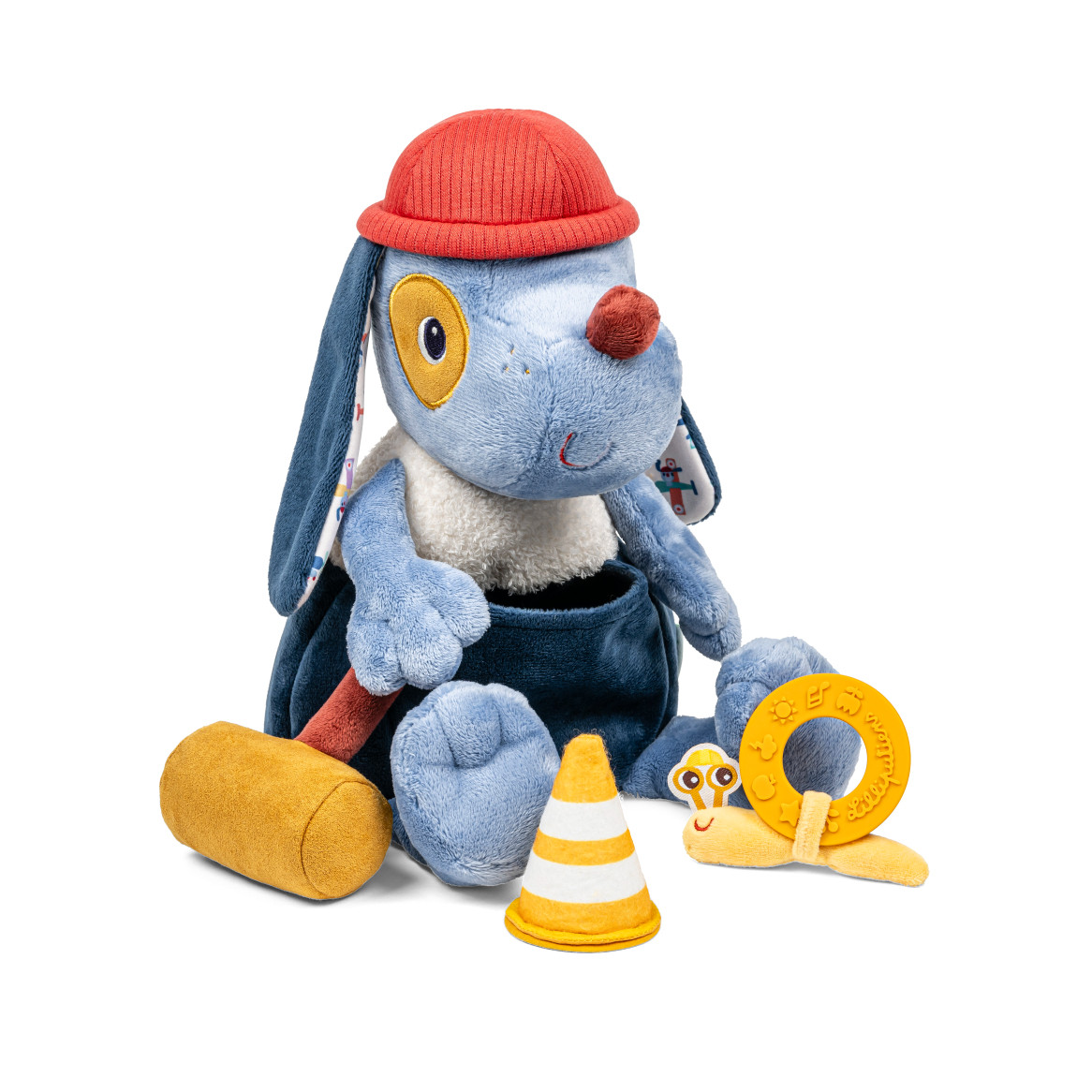 Lilliputiens - textilní hračka s aktivitami - pejsek Jules