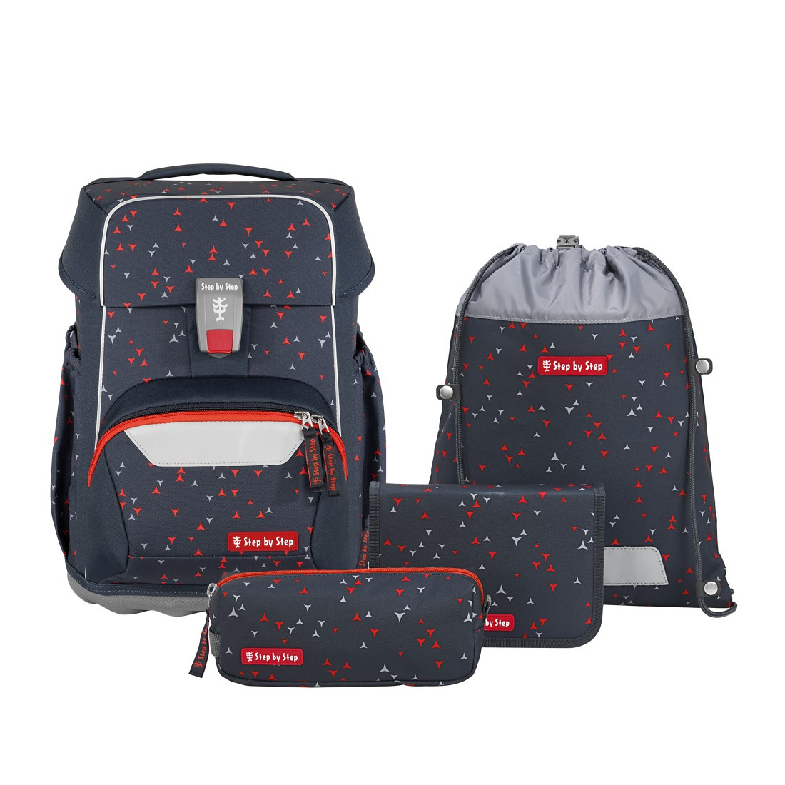 Školní aktovka Step by Step – 4dílný set