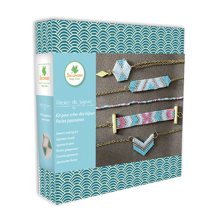 Výroba šperků - japonské korálky - Laguna