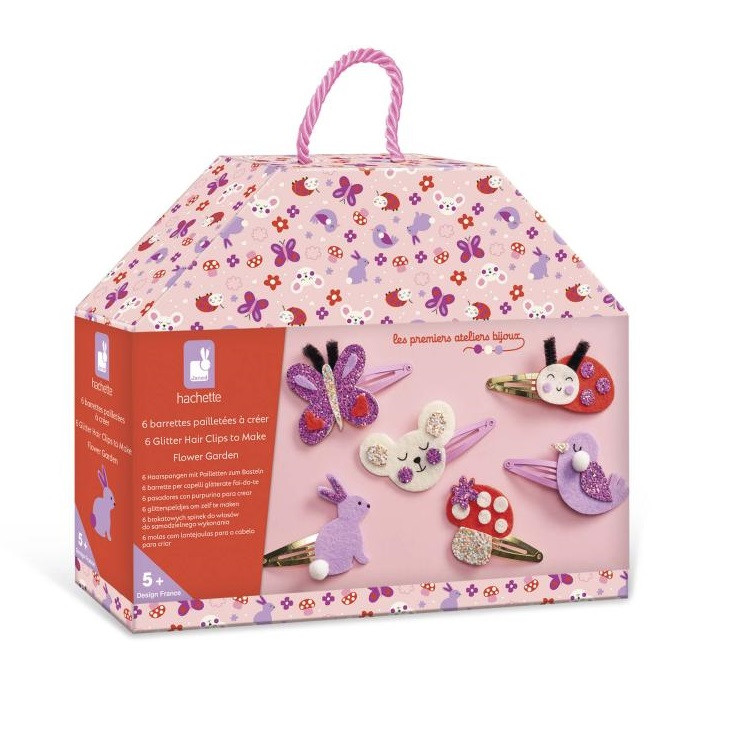 Dětský ateliér - šperkařská dílna - sponky do vlasů - zvířátka ze zahrady