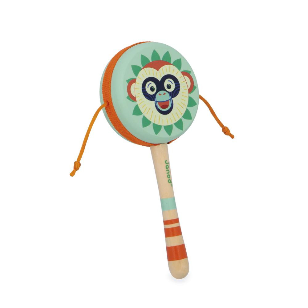 GIOIA - Ruční bubínek s opičkou