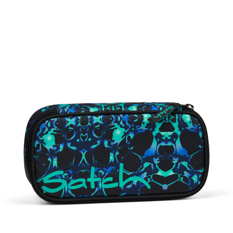 Penál Ergobag Satch – Caleido Blue 2025