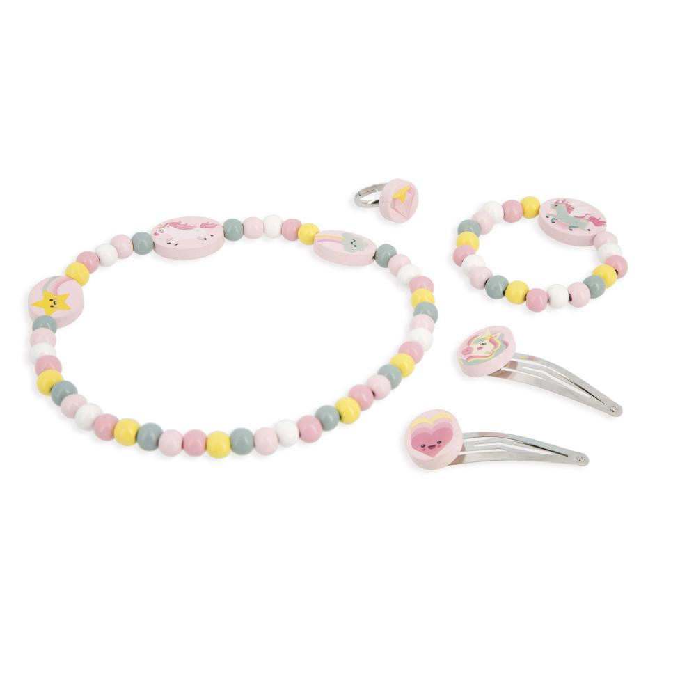 Sada šperků s jednorožcem - 5 ks