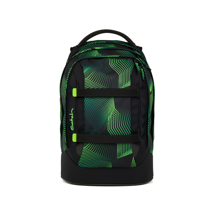 Studentský batoh Ergobag Satch pack - Seismic Green