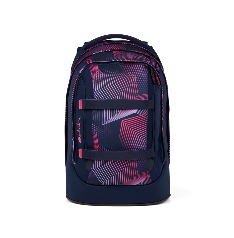 Studentský batoh Ergobag Satch pack - Seismic Pink
