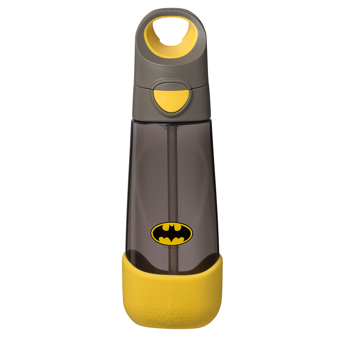 Lahev na pití s brčkem 600 ml - Batman