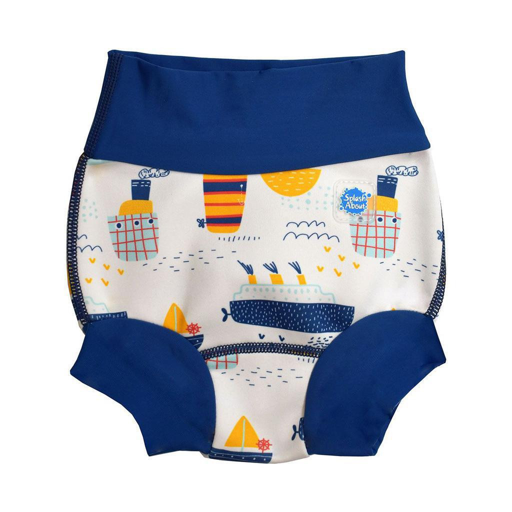 Plavky Happy Nappy Tug Boats XL (1-2 roky)