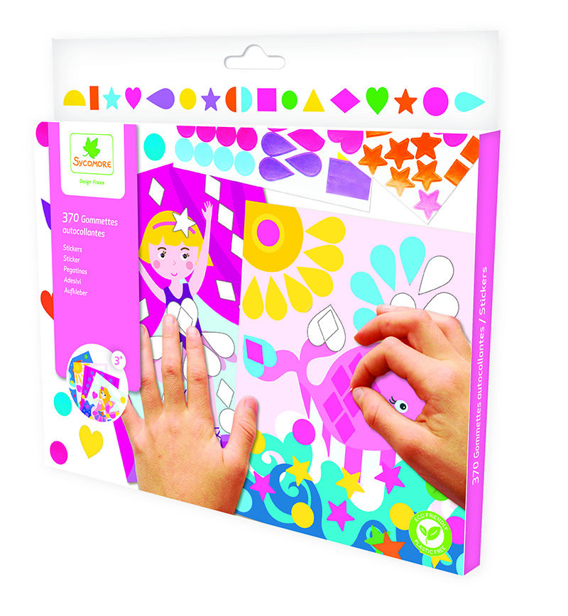 Samolepky - zábava pro holky