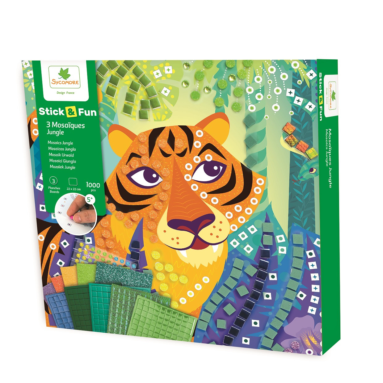 Stick & Fun - mozaika - džungle