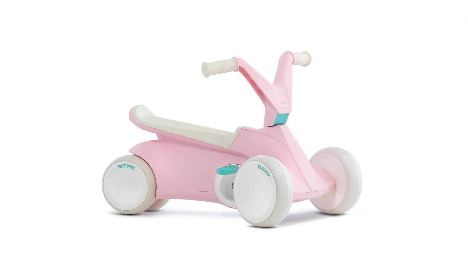 BERG GO - odrážedlo a šlapadlo 2v1 - růžové