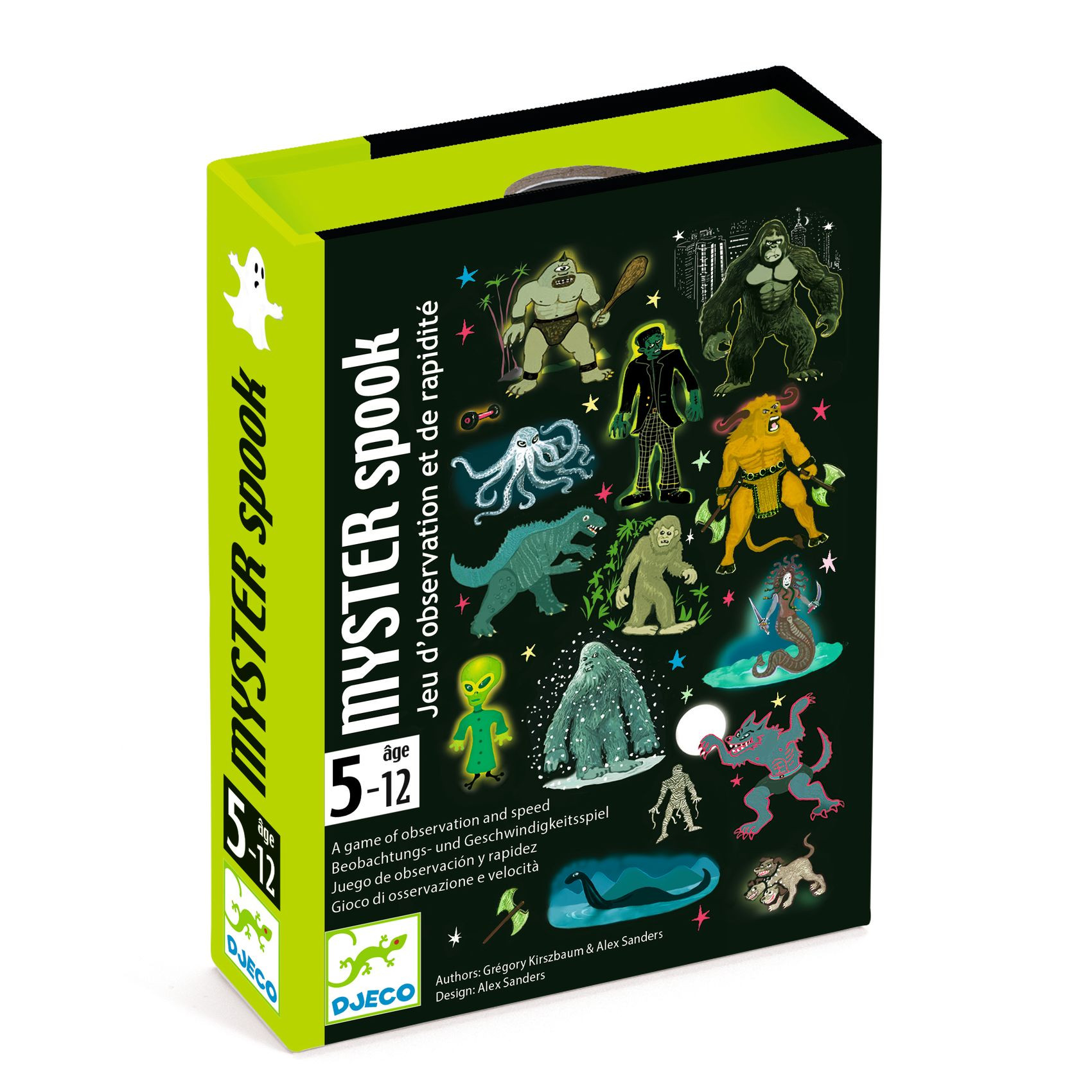 Mysterax – strašidla – karetní hra