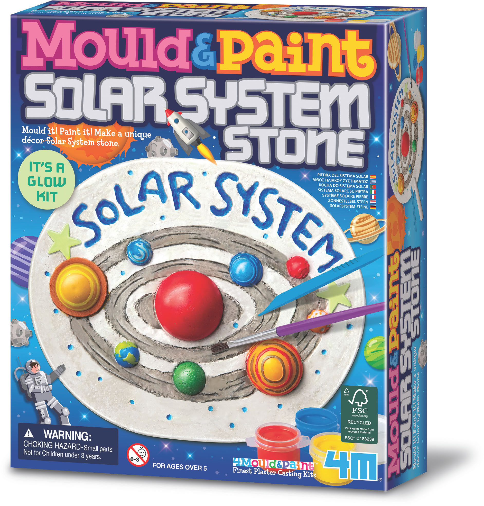 Sádrové odlitky – Sluneční soustava