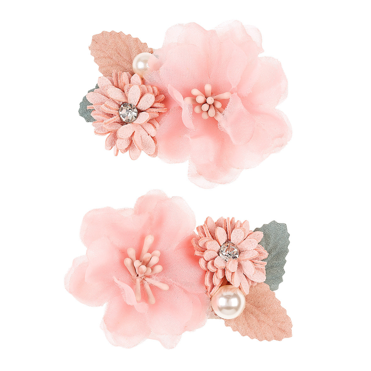 Souza! - Sponky do vlasů Madelief s květinami - 2 ks