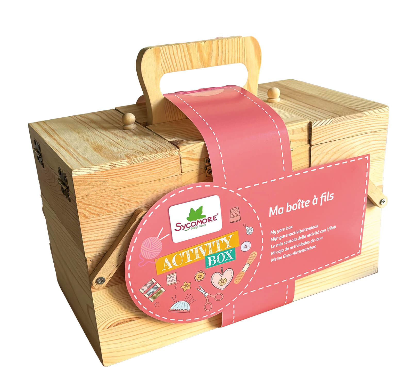 Activity Box - pletení a šití