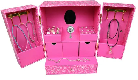 Dětská šperkovnice se šperky