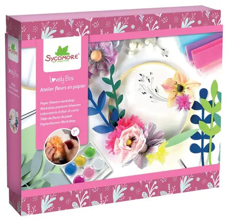 Lovely Box - ateliér na výrobu papírových květin