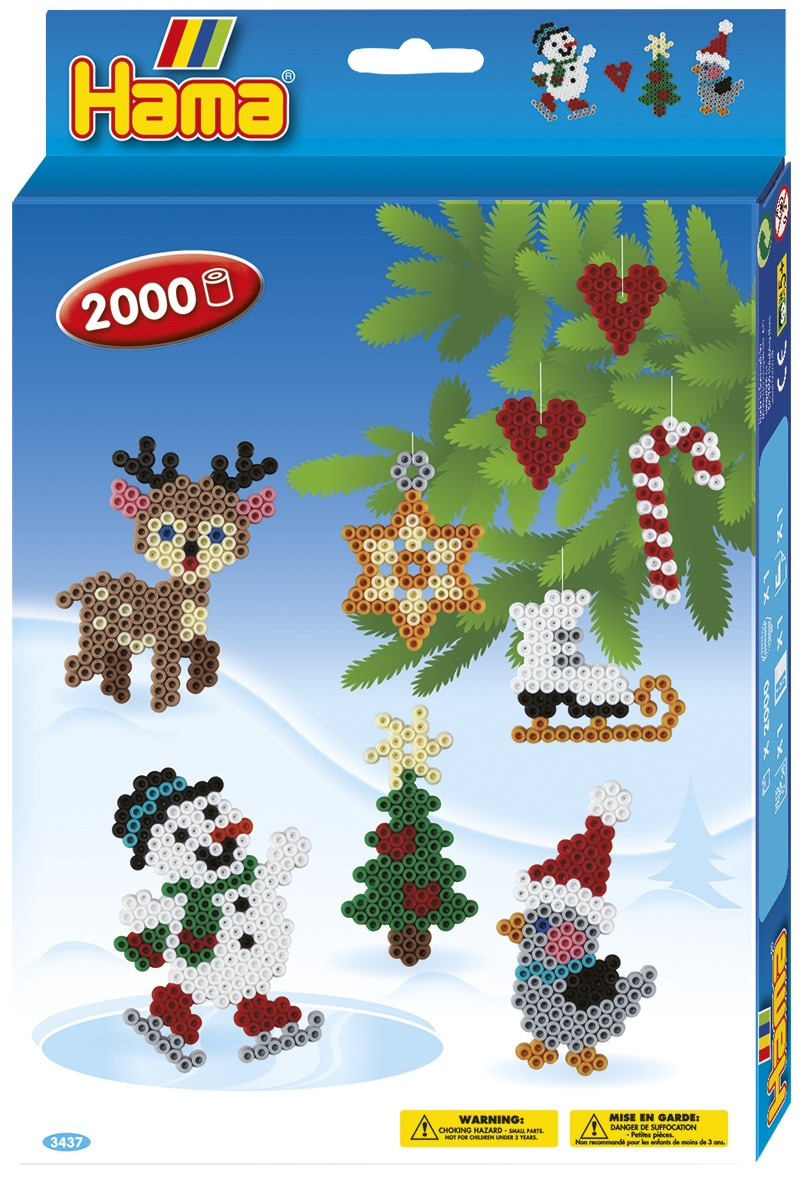 Hama Midi - Dárková sada - Vánoce