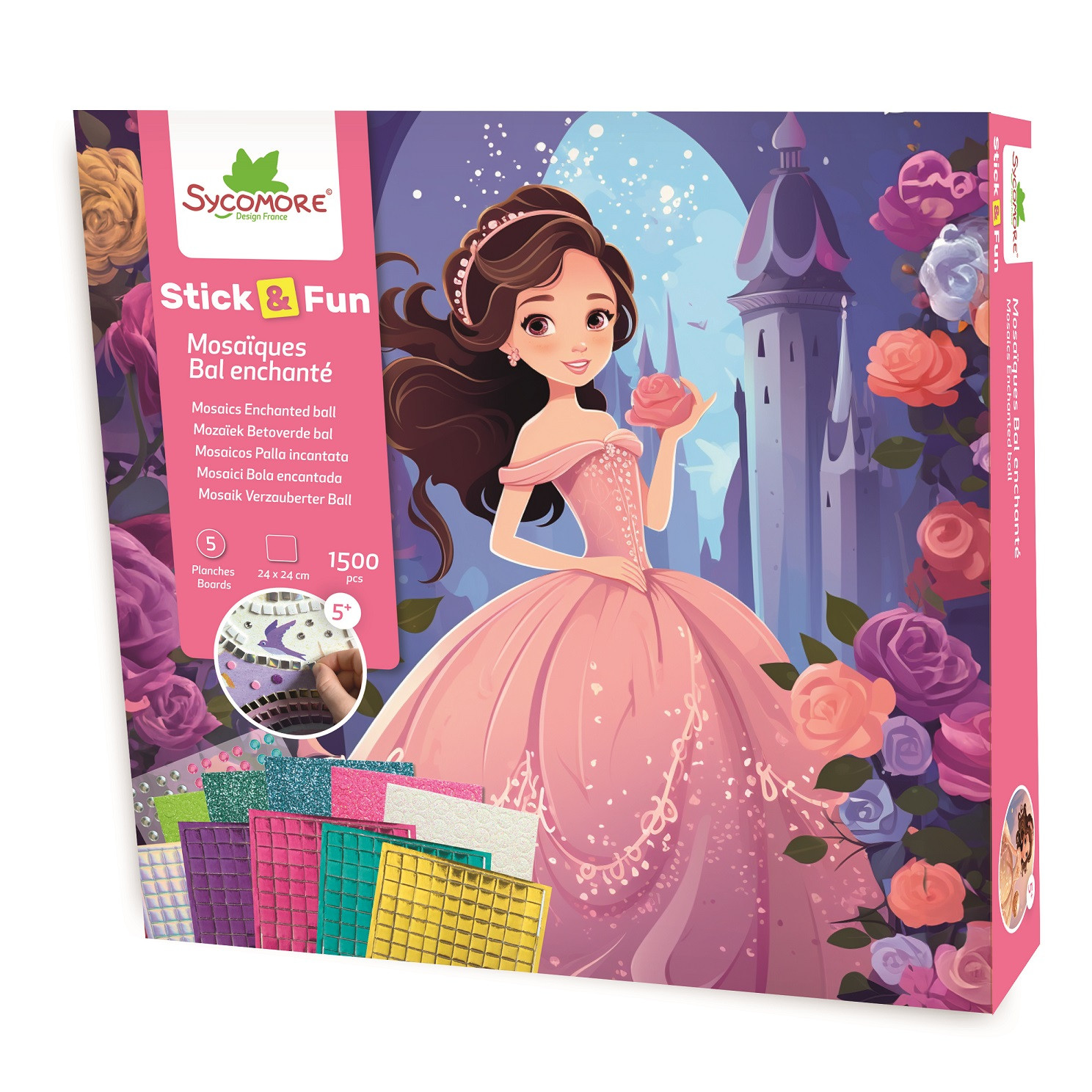 Stick & Fun - mozaika -  okouzlující ples