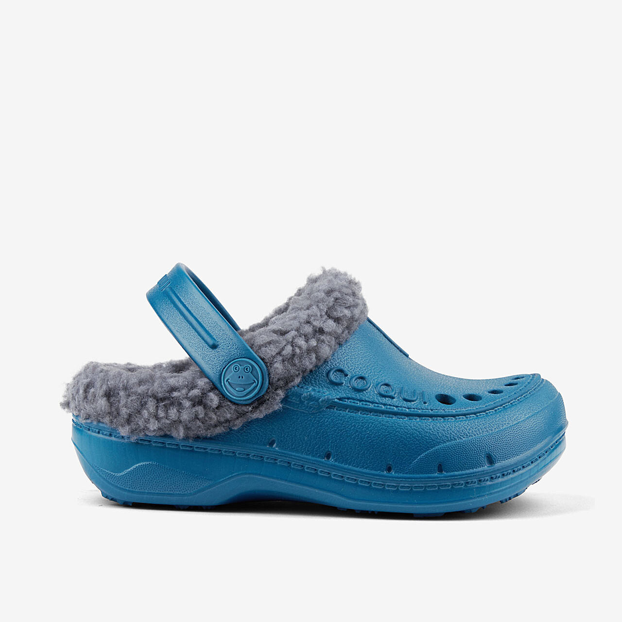 COQUI Zateplené nazouváky HUSKY - modro-šedé