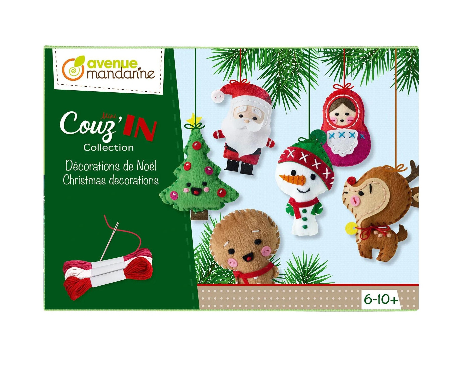 Kreativní sada – vánoční dekorace k ušití