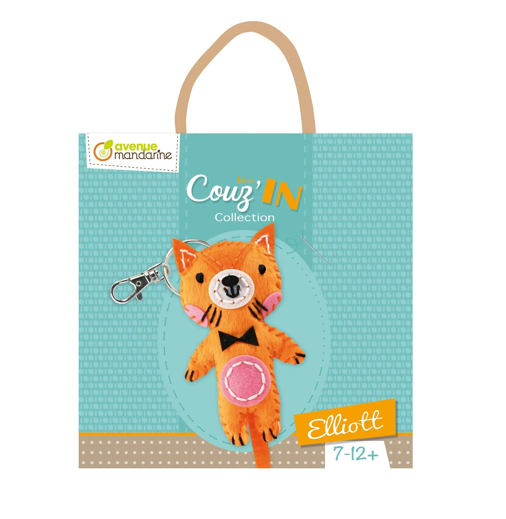 Kreavitní sada - přívěsek k ušití liška Elliott