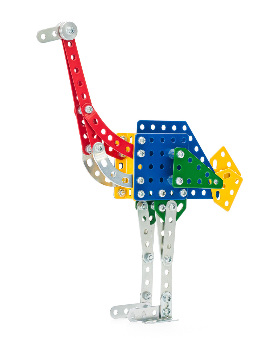 Merkur - ZOO -  Pštros - 106 dílků