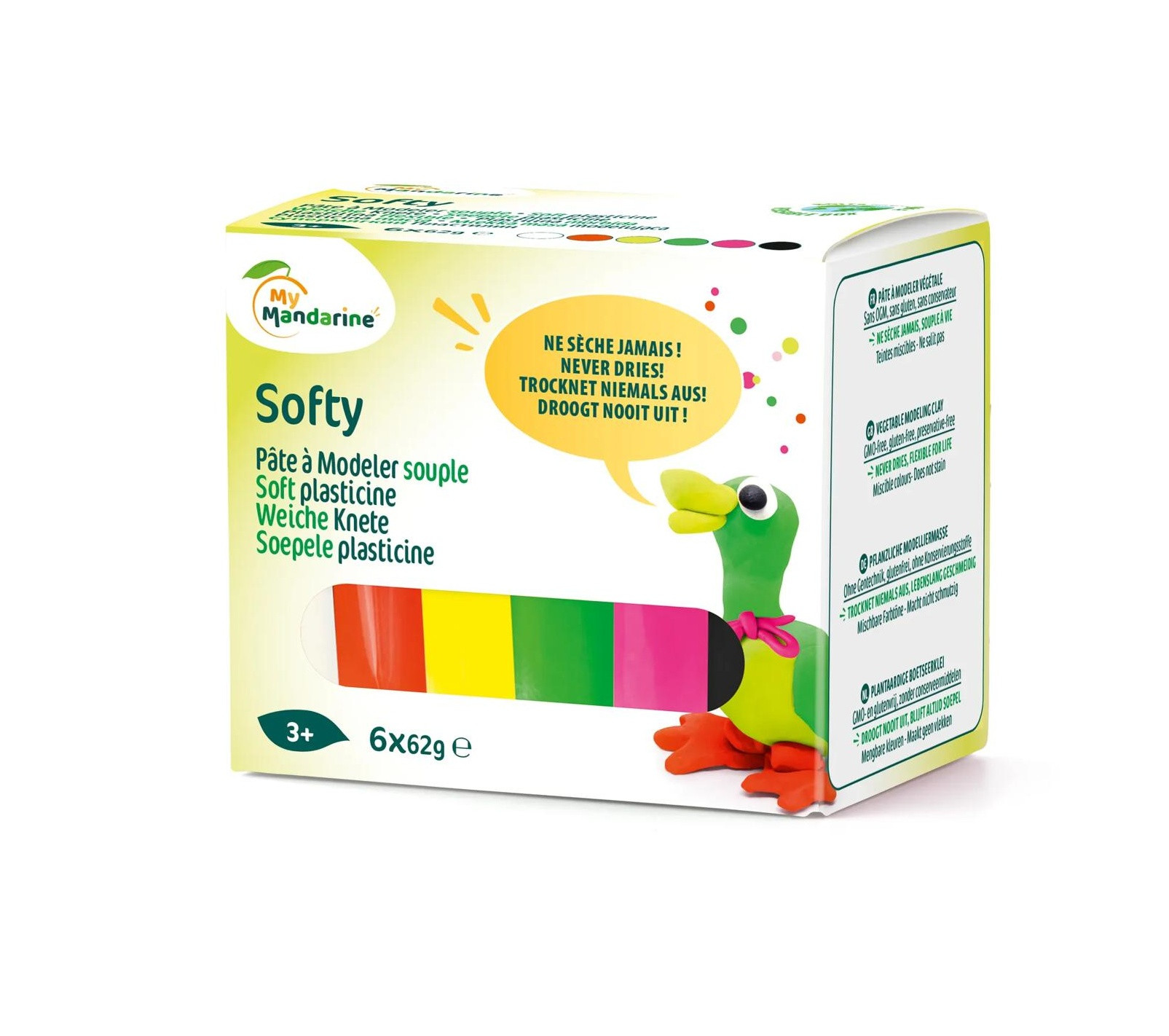 Modelovací hmota – fluorescenční barvy