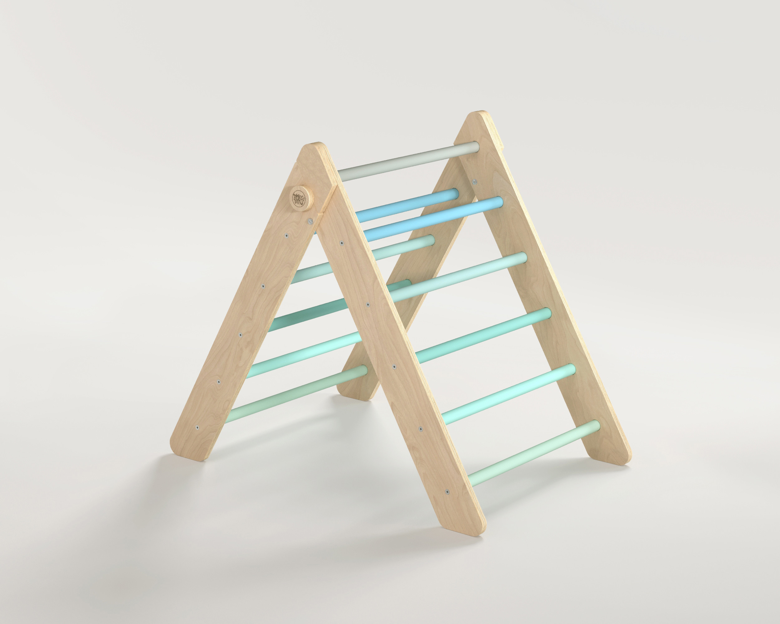 Piklerové trojúhelník mátový