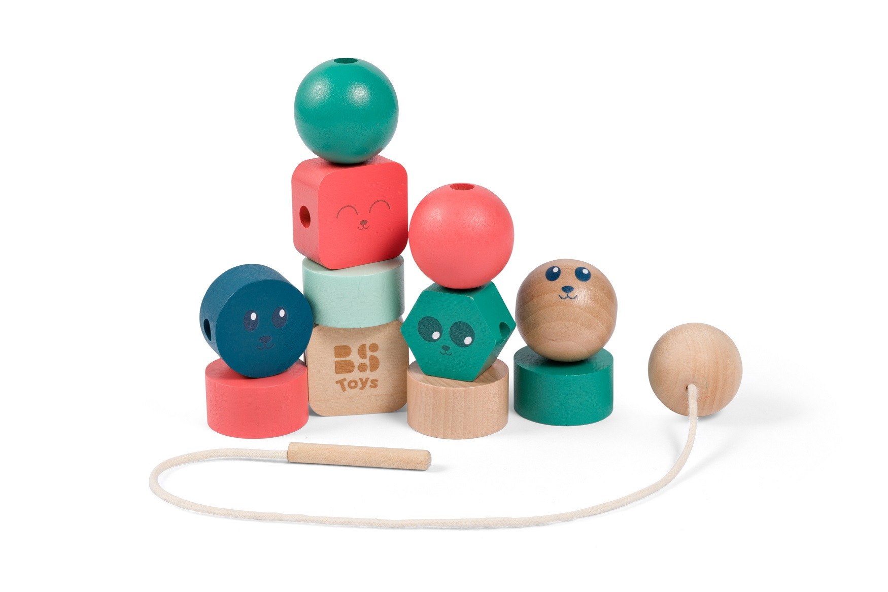 Provlékání korálků - motorická hra