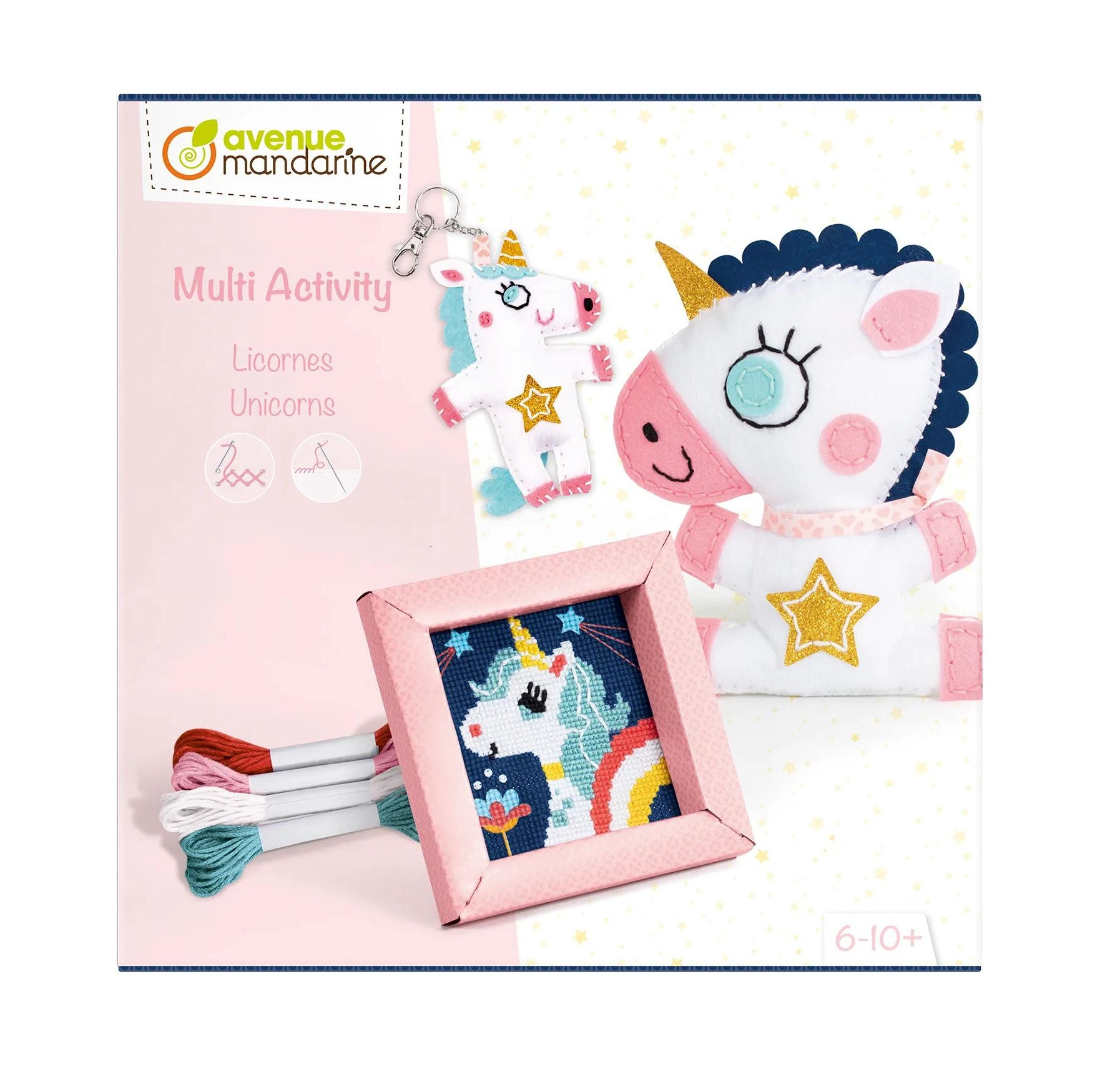 Velký kreativní box – Jednorožec